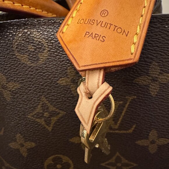 LOUIS VUITTON Monogram Montaigne MM Authentic - Picture 8 of 16
